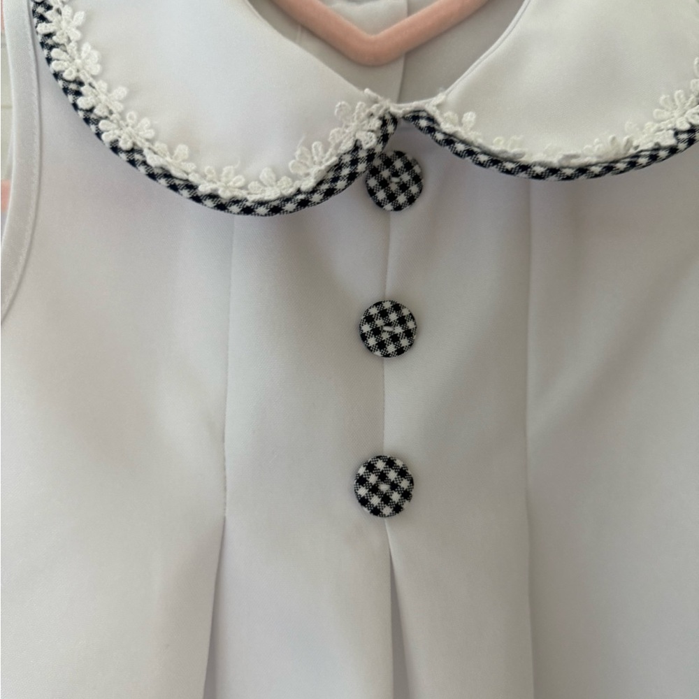 Bonnie Jean White Sleeveless A-Line Dress for Weddings - Picture 8 of 10